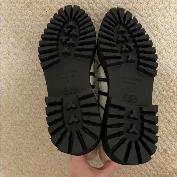 Freda Salvador Claudia Lace-Up Boots in Khaki - Picture 11 of 11